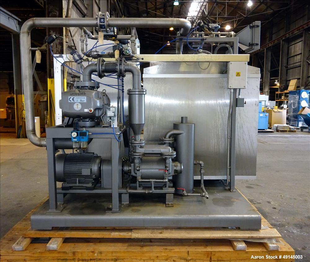 Used- APV Vacuum Cooler, Model Vacuum Cooler, 304 Stainless Steel.