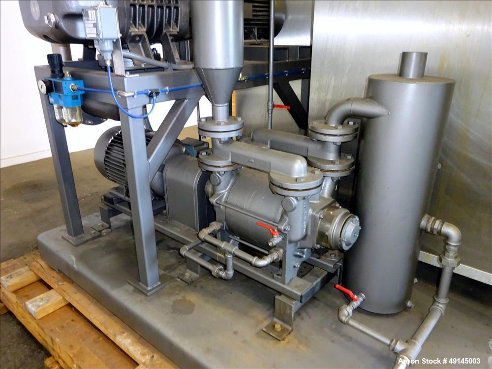 Used APV Vacuum Cooler, Model Vacuum Cooler, 304 Stainless Steel.