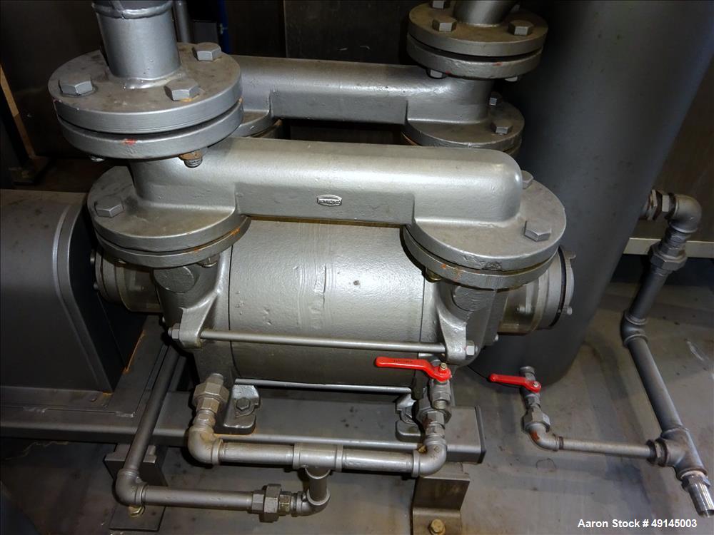 Used APV Vacuum Cooler, Model Vacuum Cooler, 304 Stainless Steel.