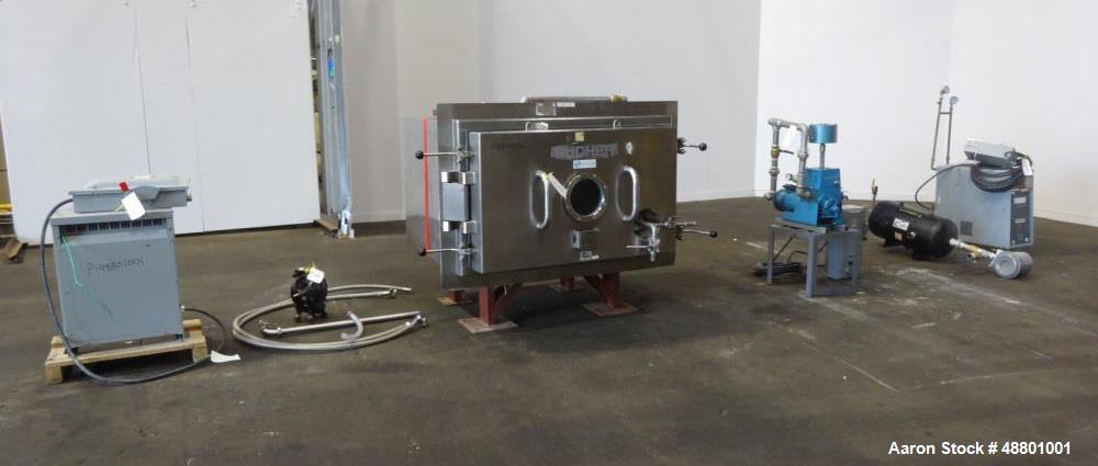 Used Bucher Guyer Vacuum Shelf Dryer, Type VTS E1 3m2