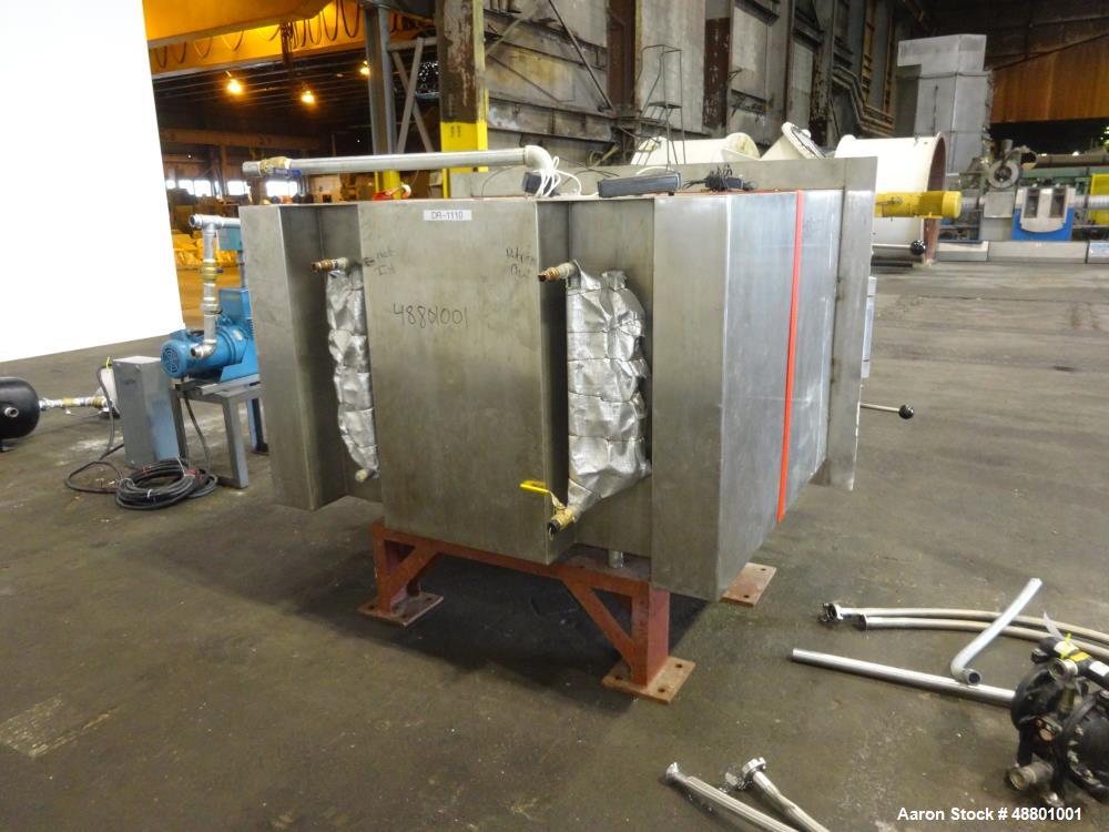 Used Bucher Guyer Vacuum Shelf Dryer, Type VTS E1 3m2