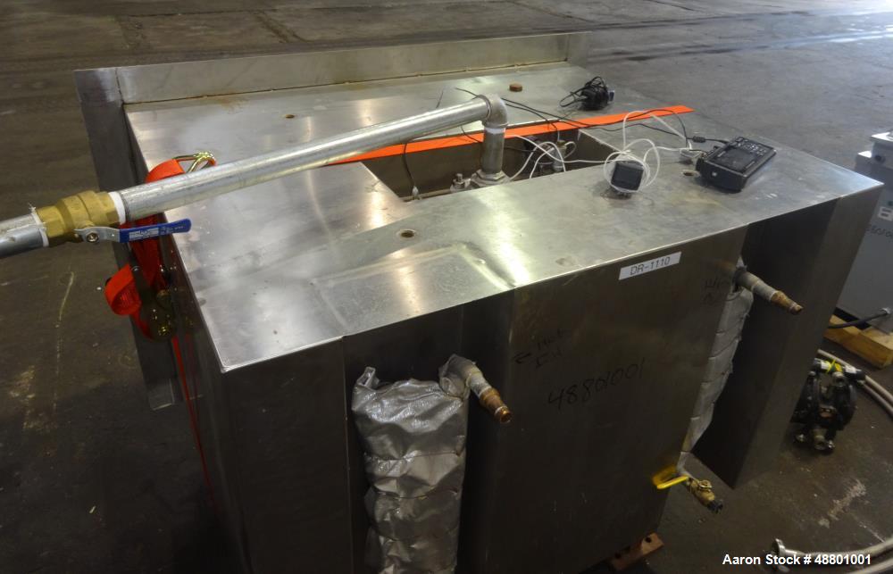Used Bucher Guyer Vacuum Shelf Dryer, Type VTS E1 3m2