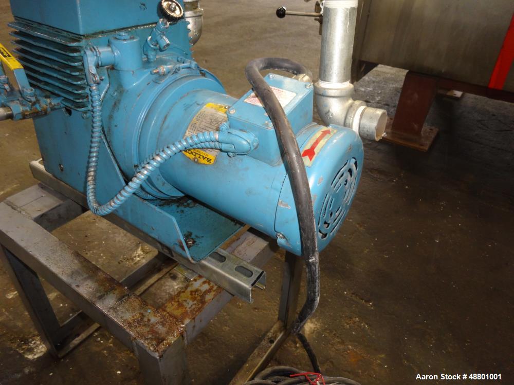 Used Bucher Guyer Vacuum Shelf Dryer, Type VTS E1 3m2