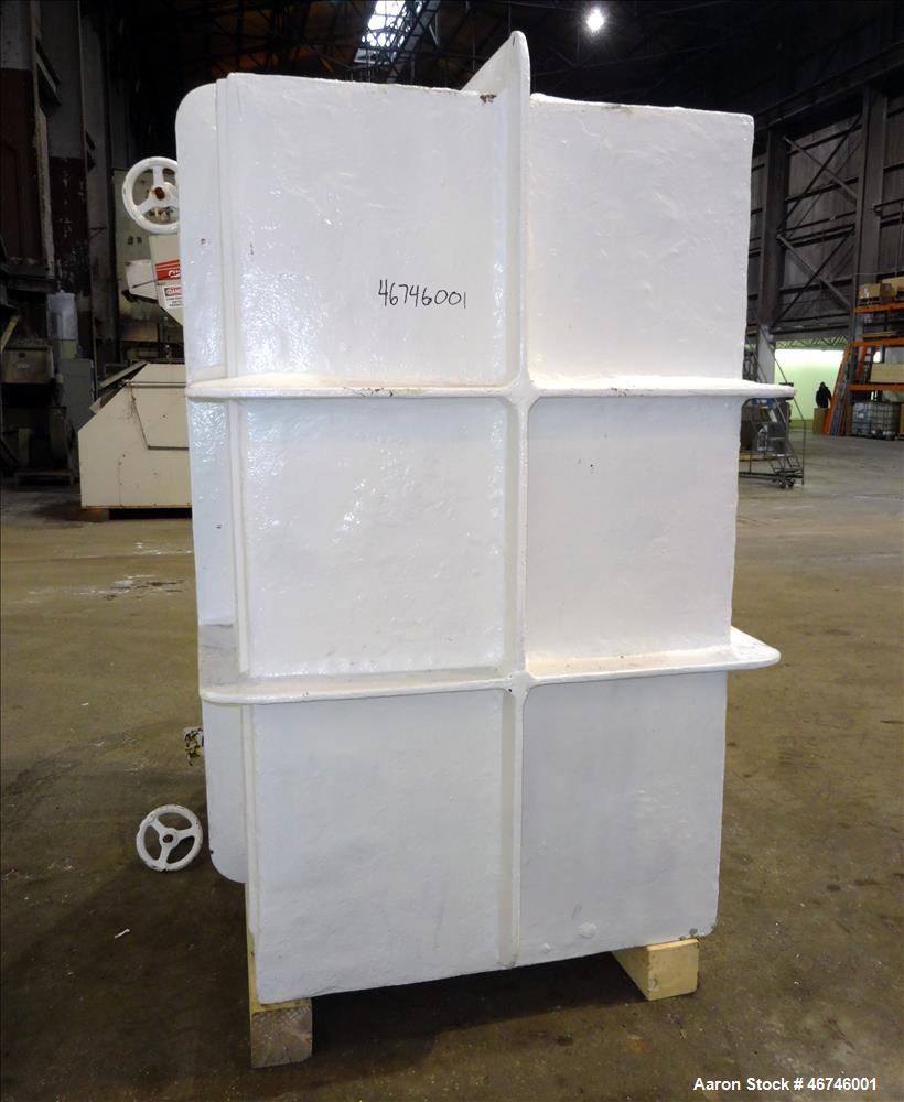 Used Buflovak Vacuum Shelf Dryer, Approximately 196 Square Feet.