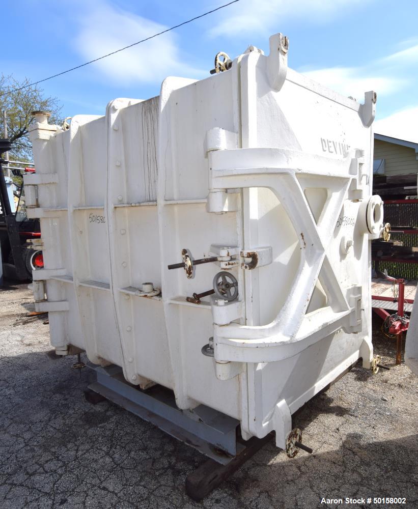 Used Devine Vacuum Shelf Dryer