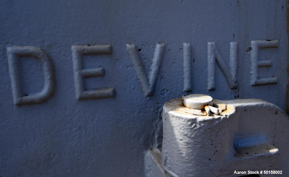 Used Devine Vacuum Shelf Dryer