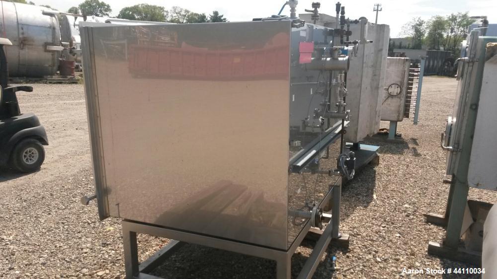 Used Stainless Steel Pink Thermosysteme Gmbh Vacuum Tray Dryer, Model VT-1100-9