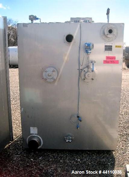 Used Pink Thermosysteme Gmbh Vacuum Tray Dryer, Approximate 110 Square Feet, Model VT-1100-950-1550-10, Stainless Steel. Chamber rated 4 Bar (60 PSI)/Full Vacuum. (9) 316L Trays approximate 43" x 37"...