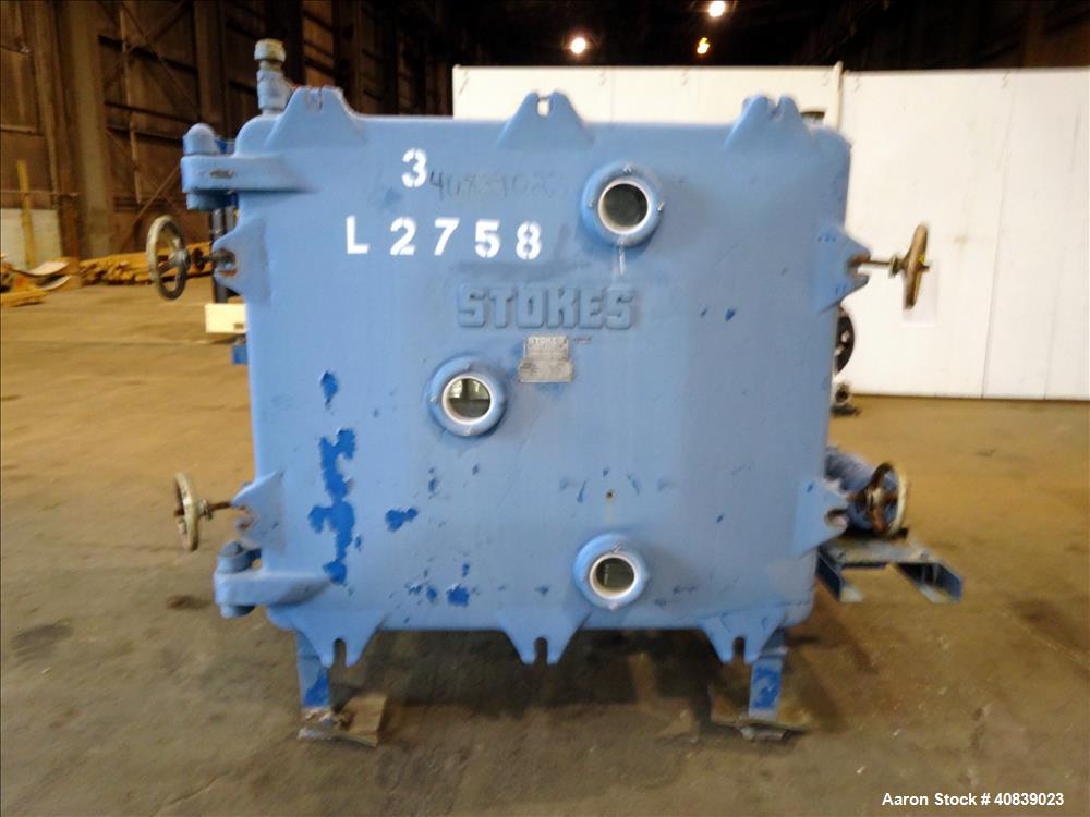 Used Stokes Vacuum Shelf Dryer, Model 138-H