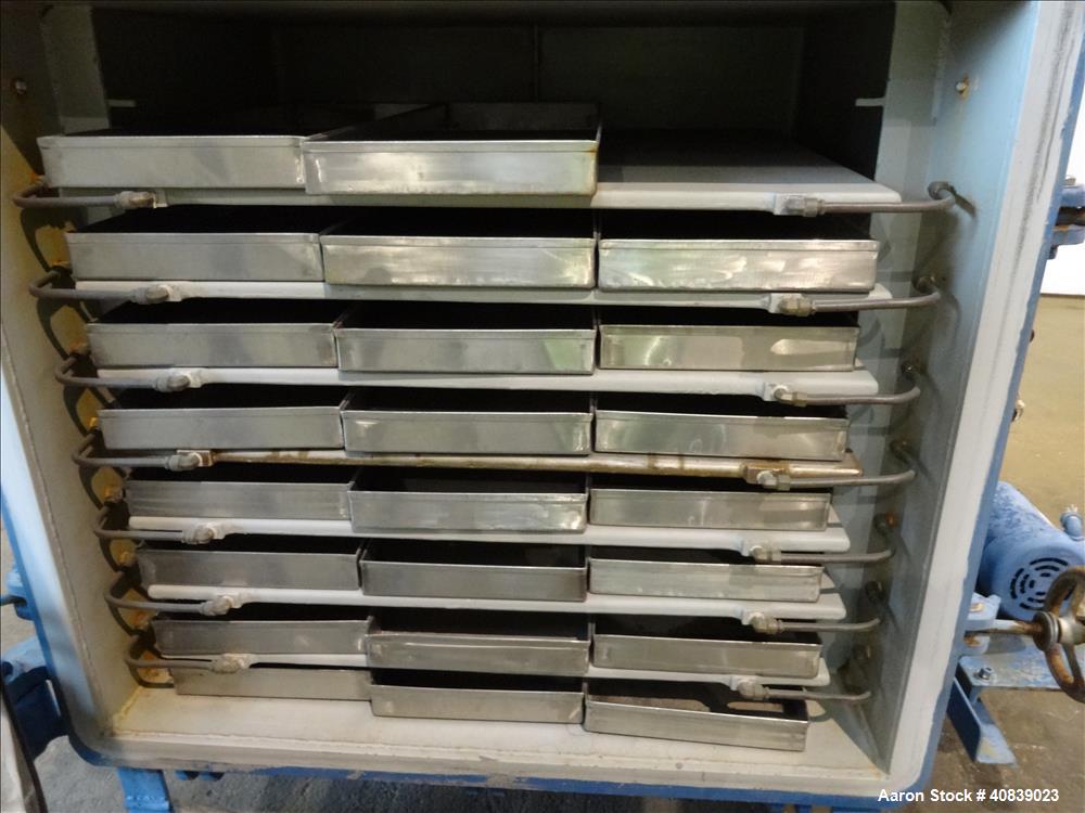 Used Stokes Vacuum Shelf Dryer, Model 138-H