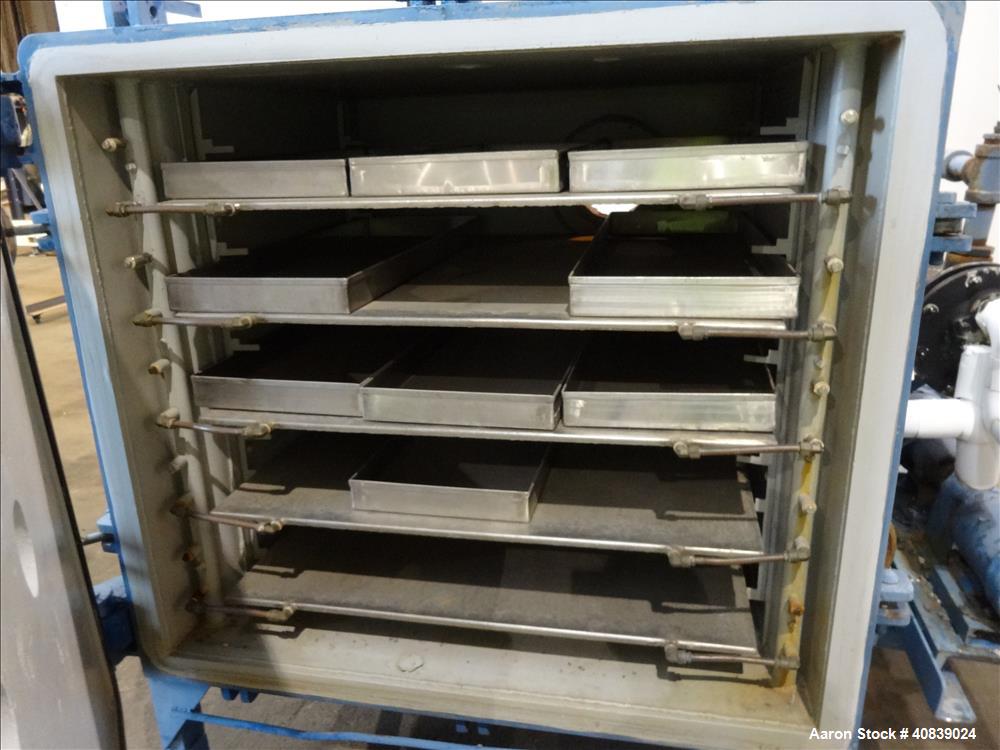 Used Stokes Vacuum Shelf Dryer, Model 138-H