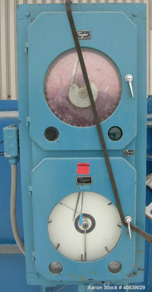 Used Stokes Vacuum Shelf Dryer, Model 138-H, Approximately 97.6 Square Feet, Carbon Steel. (8) 44" Wide x 40" deep x 1" thick jacketed shelves, 4" spacing between shelves. Jacket and shelves rated 50...