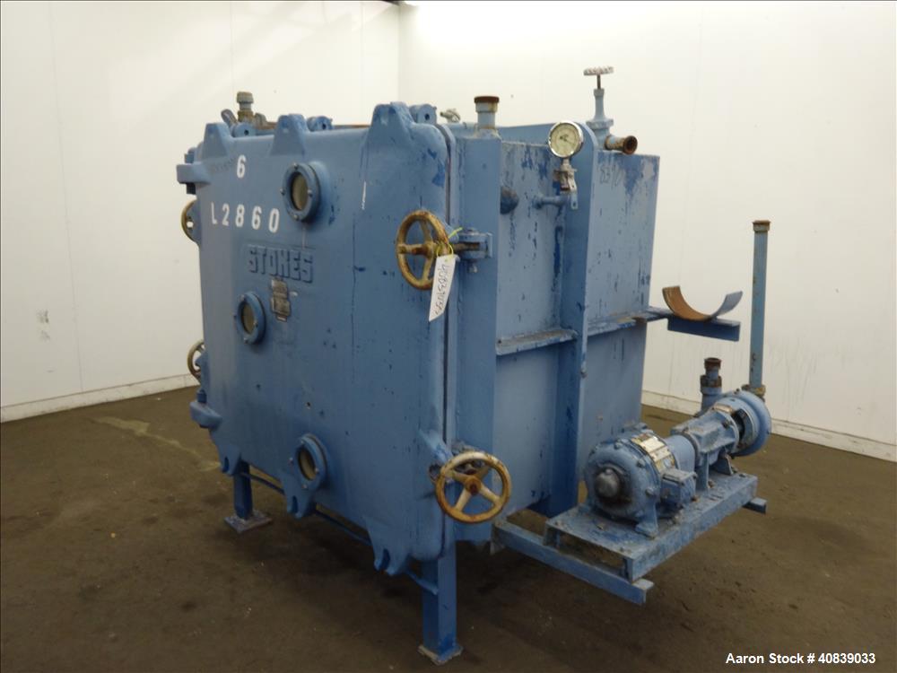 Used Stokes Vacuum Shelf Dryer, Model 138-H