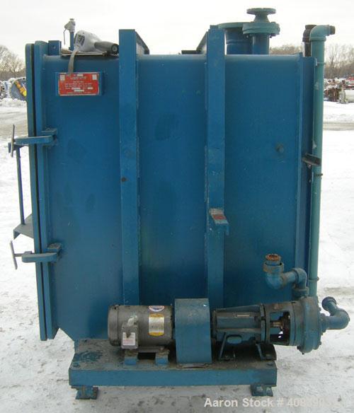 Used Stokes Vacuum Shelf Dryer, Model 338-H, Approximately 73.3 Square Feet, Carbon Steel. (6) 44" Wide x 40" deep x 1" thick jacketed shelves, (5) 304 stainless steel. 5-1/2" spacing between shelves...