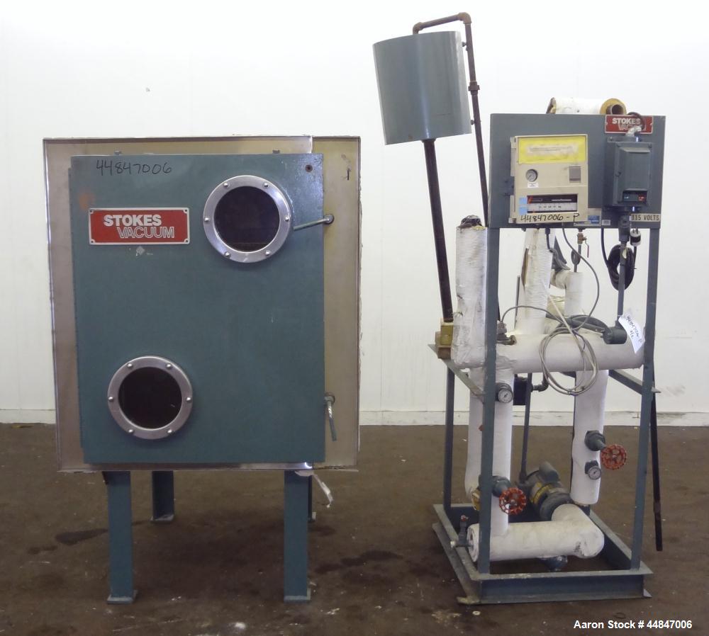 Used Carbon Steel Stokes Vacuum Shelf Dryer, Model 338F-4