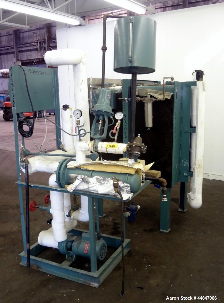 Used Carbon Steel Stokes Vacuum Shelf Dryer, Model 338F-4