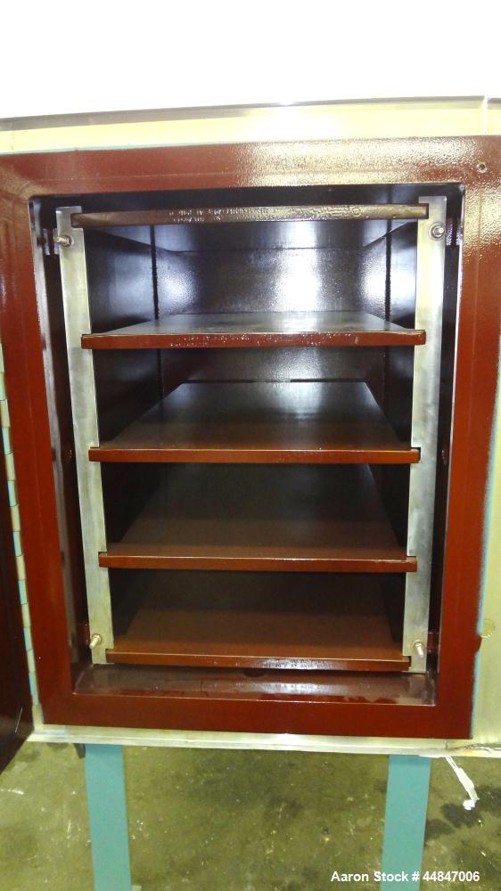 Used Carbon Steel Stokes Vacuum Shelf Dryer, Model 338F-4