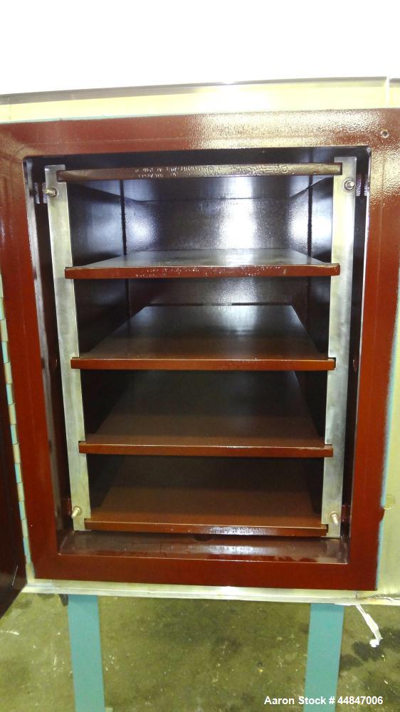 Used- Carbon Steel Stokes Vacuum Shelf Dryer, Model 338F-4