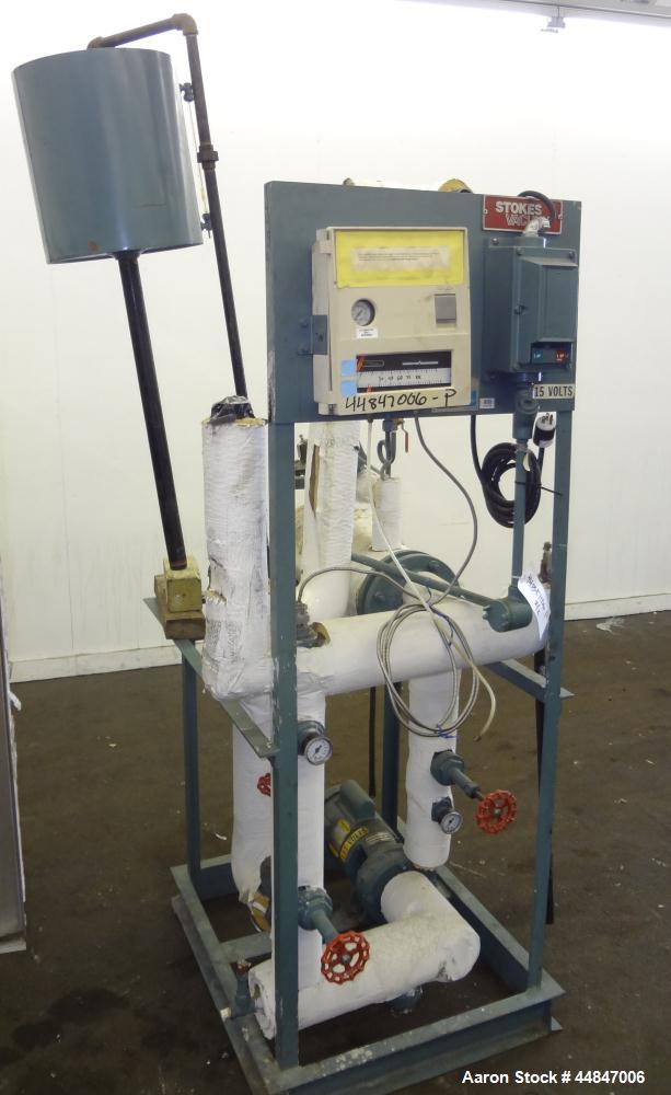 Used Carbon Steel Stokes Vacuum Shelf Dryer, Model 338F-4