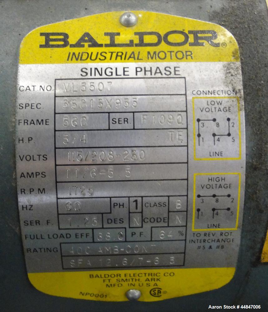 Used Carbon Steel Stokes Vacuum Shelf Dryer, Model 338F-4