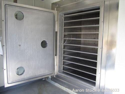 Used Stainless Steel Stokes Vacuum Shelf Dryer, Model 900-438-305