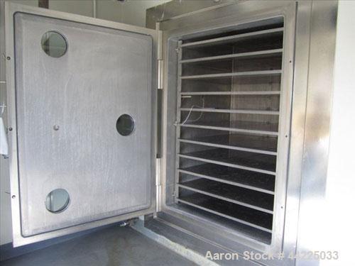 Used- Stainless Steel Stokes Vacuum Shelf Dryer, Model 900-438-305