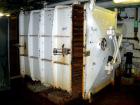 Used:  Devine vacuum shelf dryer, 451.70 square feet, carbon steel. (15) 58