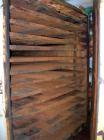 Used:  Devine vacuum shelf dryer, 451.70 square feet, carbon steel. (15) 58