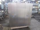 Used Bucher Vacuum Shelf Dryer, Model VTS8MT2. 8 Square meter (86 square feet) shelf area, Hastelloy C276 construction. Internal chamber rated -1/+ 9.5 bar (136.3 psi) at 150 degrees C. 304 Stainless...
