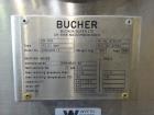 Used- Bucher Guyer Vacuum Shelf Dryer, Type VTS E1 3m2