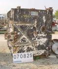 USED: Devine No 28 vacuum shelf dryer, 613 sq ft, cast iron body.Chamber 60