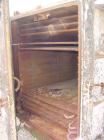 USED: Devine No 28 vacuum shelf dryer, 613 sq ft, cast iron body.Chamber 60