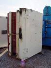 USED: Devine vacuum shelf dryer, approx 185 sq ft surface area, castaluminum. Unit has 17 heated shelves (16 usable) 42