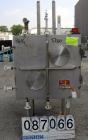 USED: Hull Corp vacuum shelf dryer, approximate 20 square feet. 316 stainless steel chamber 30