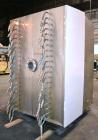 Used Hull Vacuum Shelf Dryer, Model 10GS20, Approximately 350 Square Feet. (19) 309 Stainless U stamped jacketed shelves 44