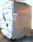 Used Hull Vacuum Shelf Dryer, Model 10GS20, Approximately 350 Square Feet. (19) 309 Stainless U stamped jacketed shelves 44