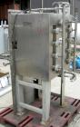 USED: Italvacuum vacuum shelf dryer, model EO2, approximately 9 square feet, 316 stainless steel. (4) 19-3/8