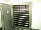 Used Stainless Steel Pink Thermosysteme Gmbh Vacuum Tray Dryer, Model VT-1100-950-1550-5