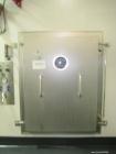 Used Pink Thermosysteme Gmbh Vacuum Tray Dryer, Approximate 110 Square Feet, Model VT-1100-950-1550-10, Stainless Steel. Chamber rated 4 Bar (60 PSI)/Full Vacuum. (9) 316L Trays approximate 43