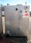 Used- Pink Thermosysteme Gmbh Vacuum Tray Dryer, Approximate 110 Square Feet, Model VT-1100-950-1550-10, Stainless Steel. Ch...