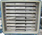 Used Stokes Vacuum Shelf Dryer, Model 138-H, Approximately 97.6 Square Feet, Carbon Steel.(8) 44