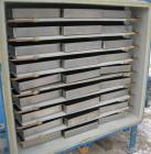 Used Stokes Vacuum Shelf Dryer, Model 138-H, Approximately 97.6 Square Feet, Carbon Steel.(8) 44