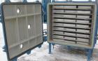 Used Stokes Vacuum Shelf Dryer, Model 138-H, Approximately 97.6 Square Feet, Carbon Steel. (8) 44