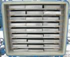Used Stokes Vacuum Shelf Dryer, Model 138-H, Approximately 97.6 Square Feet, Carbon Steel. (8) 44