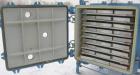 Used Stokes Vacuum Shelf Dryer, Model 138-H, Approximately 97.6 Square Feet, Carbon Steel. (8) 44