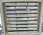 Used Stokes Vacuum Shelf Dryer, Model 138-H, Approximately 97.6 Square Feet, Carbon Steel. (8) 44