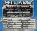 Used Stokes Vacuum Shelf Dryer, Model 138-H, Approximately 97.6 Square Feet, Carbon Steel. (8) 44