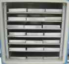 Used Stokes Vacuum Shelf Dryer, Model 338-H, Approximately 73.3 Square Feet, Carbon Steel. (6) 44