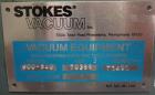 Used Carbon Steel Stokes Vacuum Shelf Dryer, Model 338F-4