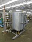 Used Stokes Vacuum Shelf Dryer, Model 338H-8, 97.8 Square Feet, Carbon Steel.